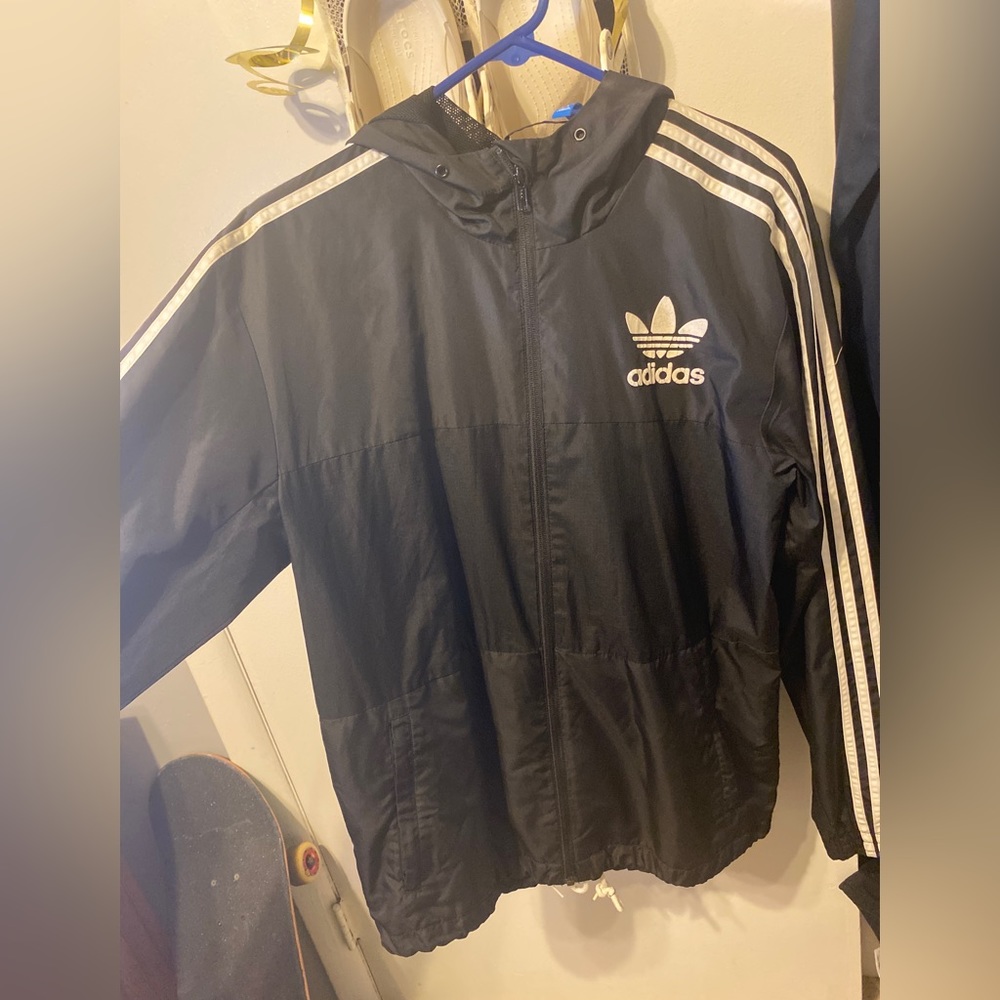 Adidas Windbreaker Zip-Up